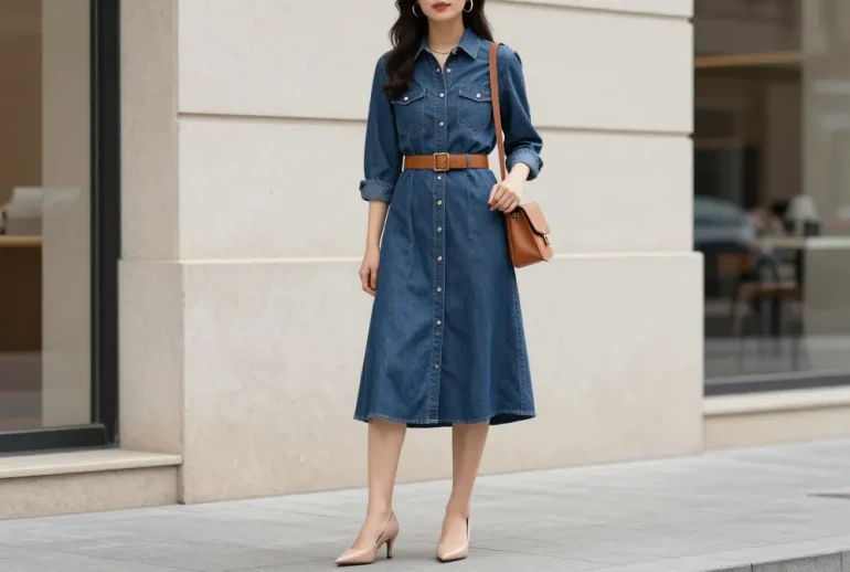 20 Denim Dress Outfits for Every Season That You Need to Try Nownim Dress: Style Guide