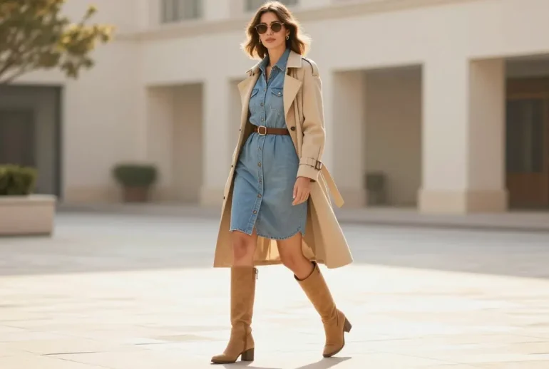 10 Affordable Denim Dress Outfits That Look Like a Million Dollars: Budget Chic