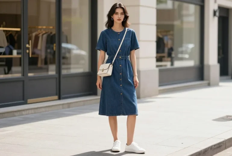 10 Best Shoes to Wear with a Denim Dress for Every Occasion: Effortless Chic