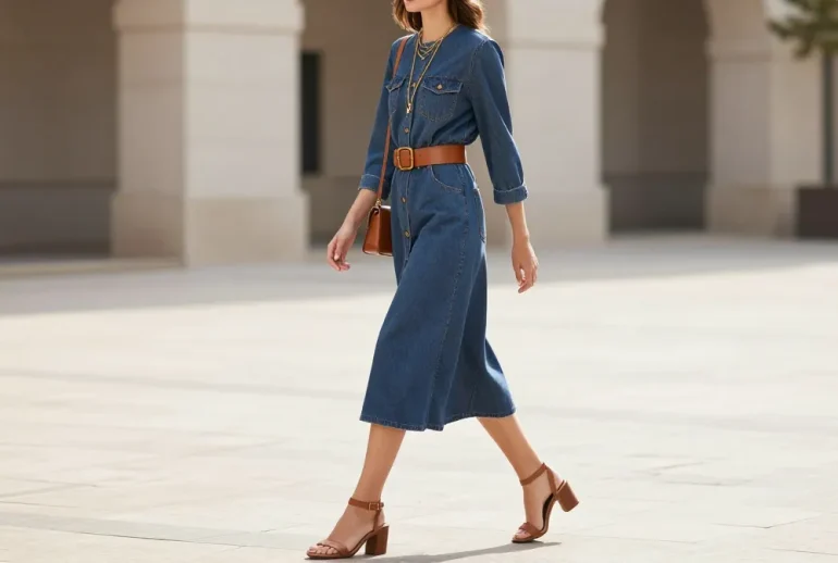 10+ Fresh Ways: 20 Ways to Accessorize a Denim Dress Outfit Like a Personal Stylist