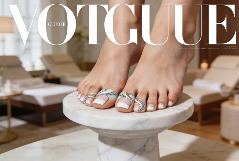 20 Best Gel Pedicure Ideas for a Salon Finish: Luxe Toes