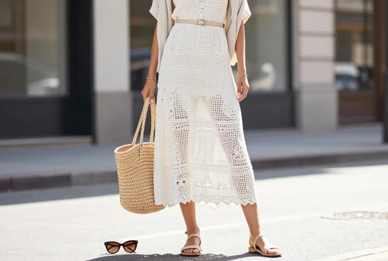 8 Crochet Dress Summer Looks That Feel Stylish: Chic Edition