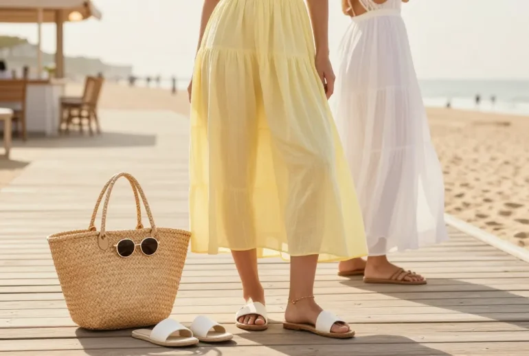 9 Summer Beach Dress Outfit Ideas That Feel Light: Easy Sunny Looks