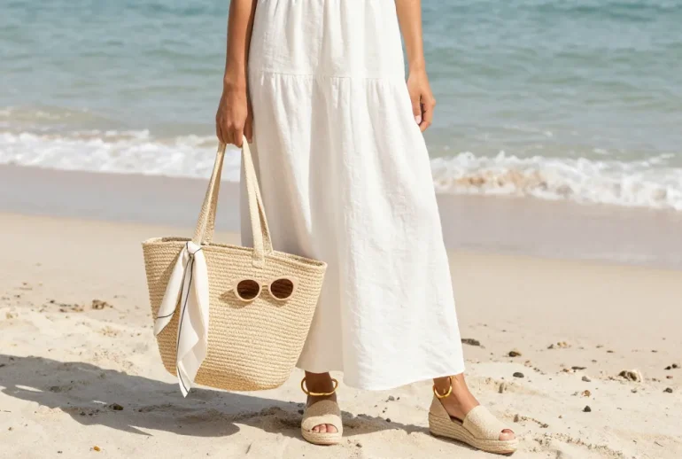 8 White Summer Dress Outfit Ideas for the Beach That Glow