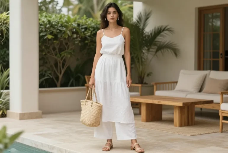 11 White Summer Outfit Ideas That Feel Relaxing: Cool & Calm Looks