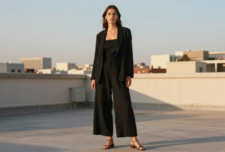8 Black Summer Outfit Ideas That Feel Bold: Summer Staples