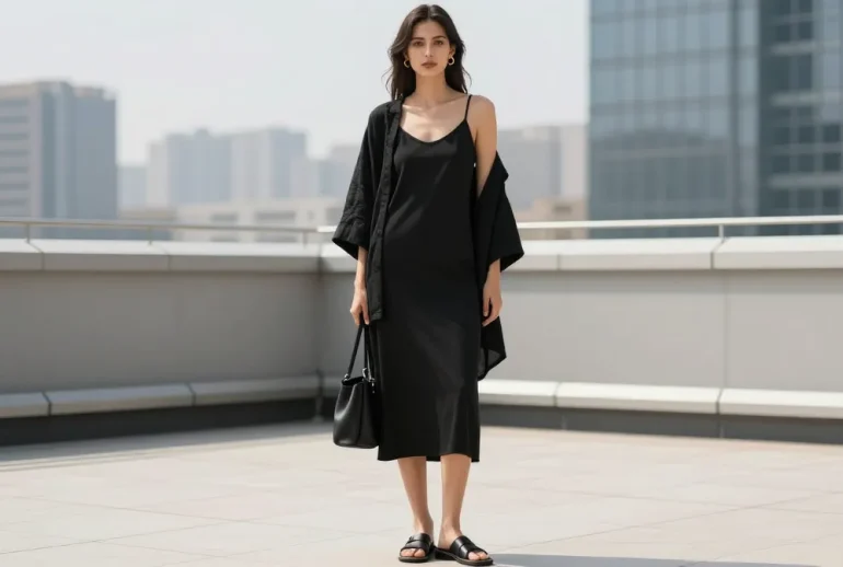 10 All Black Summer Outfit Ideas That Look Stylish: Sleek Heatwave Styles