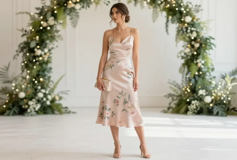 10 Floral Dresses to Wear to a Wedding That Pop