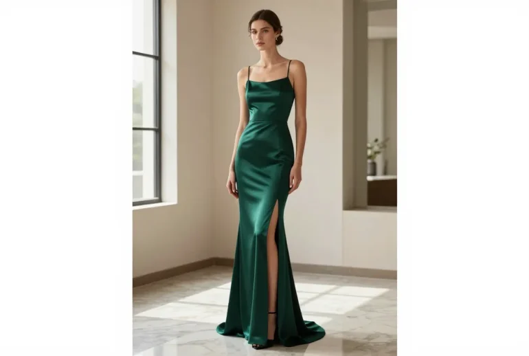 Draw the Room: 15 Long Evening Gowns That Make You Look Taller