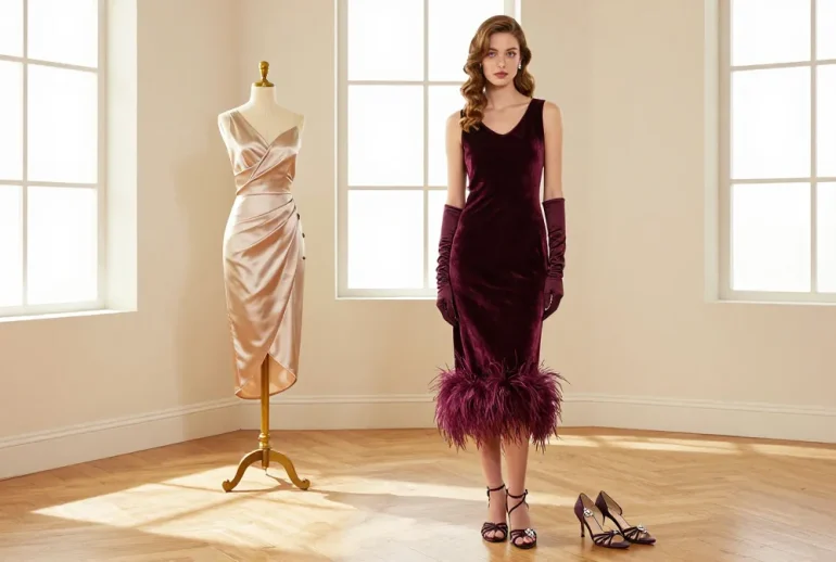 14 Glamorous 1920s Evening Gowns That Shine: Glam Night Essentials