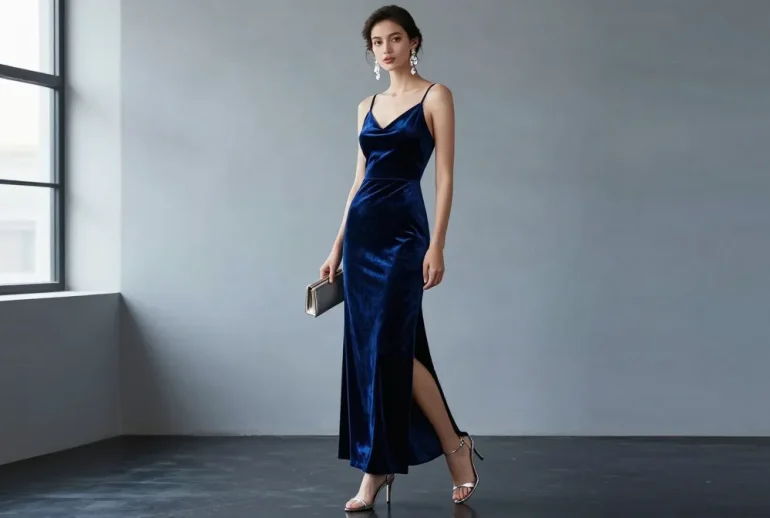 12 Elegant Blue Evening Gowns for Evening Parties: Glam Picks