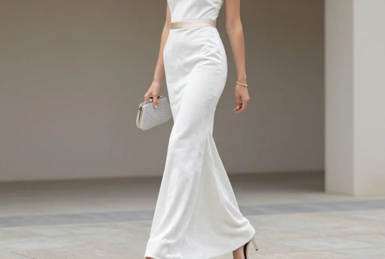 15 White Evening Gowns That Feel Clean & Elegant: Timeless Glam