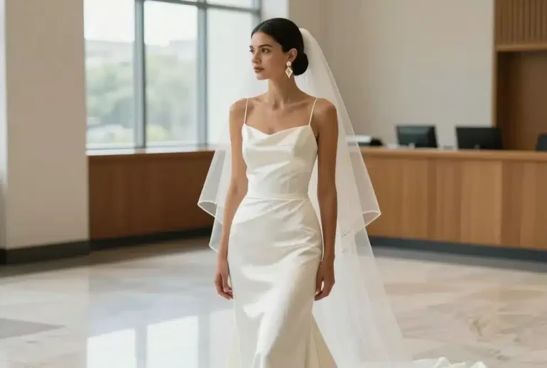 14 Unique Courthouse Wedding Dresses for Non-Traditional Brides Unveiled