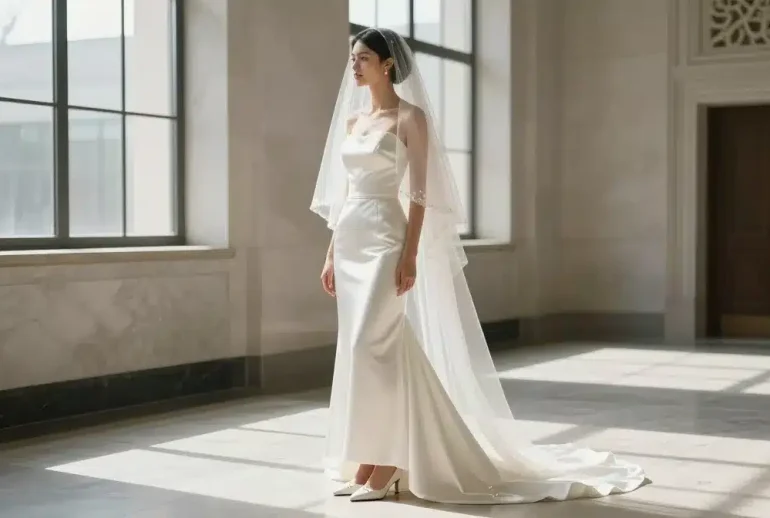 12 Modern Courthouse Wedding Dresses That Stand Out: Bold Edition
