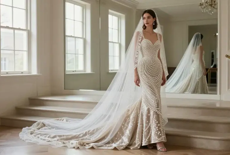 11 Glamorous Bridal Outfits for a Luxe Look: Luxe Edition