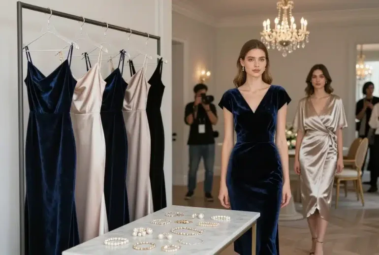 14 Modest Bridal Guest Dresses That Look Elegant That Turn Heads