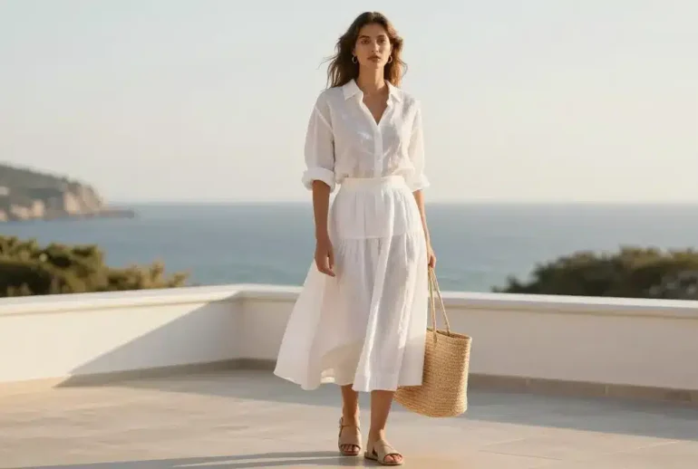 12 White Summer Outfits for Women That Feel Fresh and Elegant: Effortless Chic