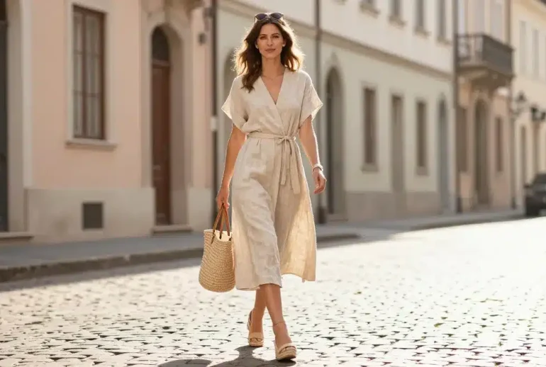 12 Outfits for Europe Summer Travel That Are Fashionable and Practical: Chic & Travel-Ready