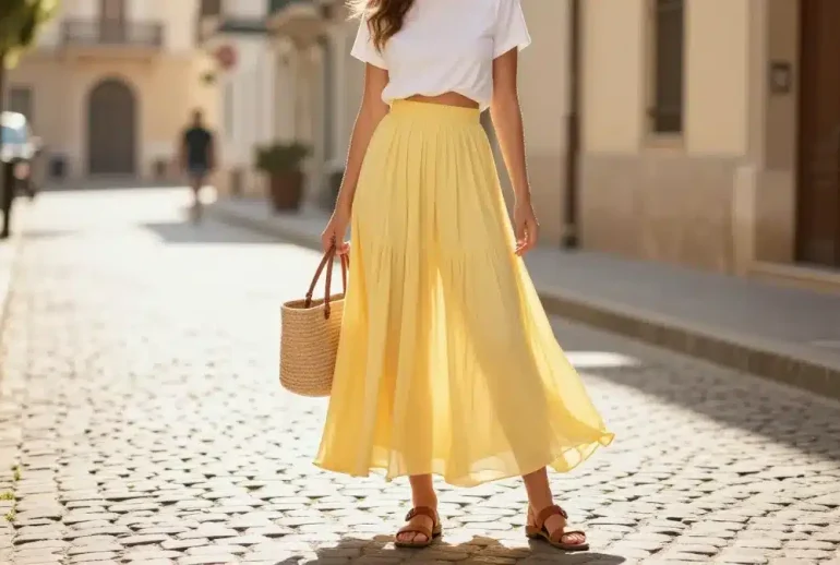 11 Long Skirt Outfits for Summer That Look Effortlessly Chic: Effortless Style Secrets