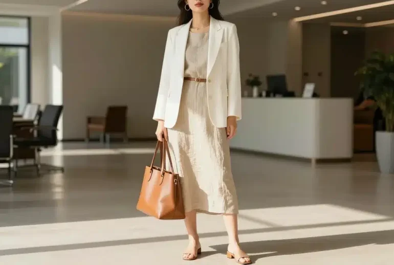 12 Casual Summer Outfits for Work That Are Chic and Comfortable You’Ll Love
