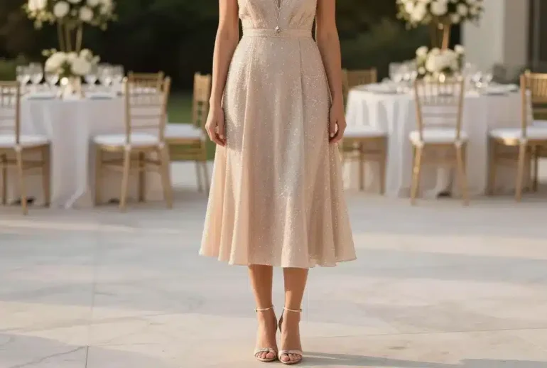 10 Wedding Party Dresses for Women Guests Will Love: Shine on