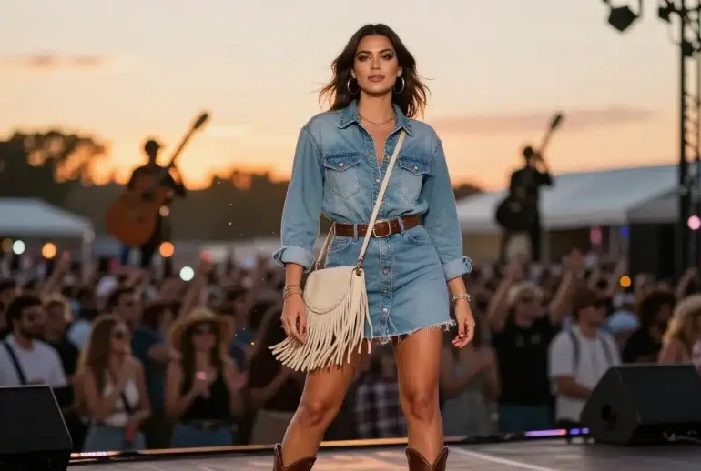 10 Cowgirl Concert Outfits You'Ll Want to Wear All Season: Shined-Up Looks
